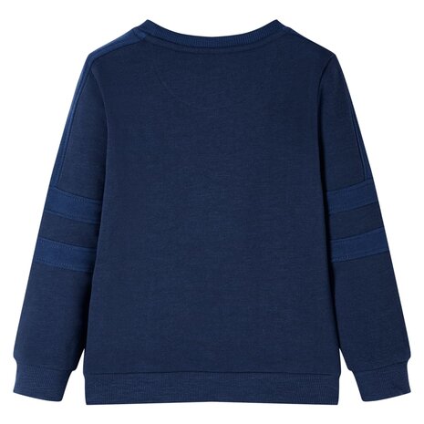 Kindertrui 92 gemêleerd marineblauw 2