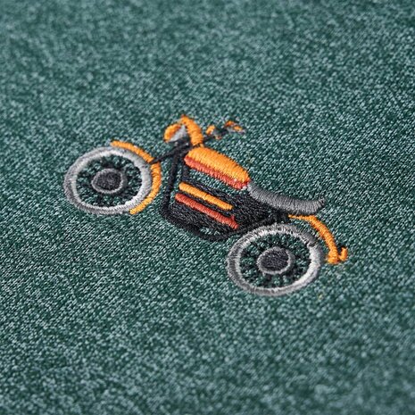 Kindertrui 116 gemêleerd donkergroen 4