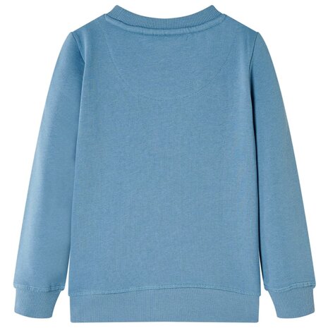 Kindertrui 128 middelblauw 2