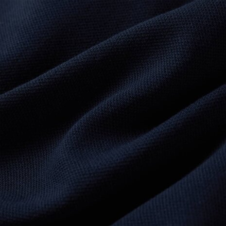 Kindervest met rits 116 marineblauw 7