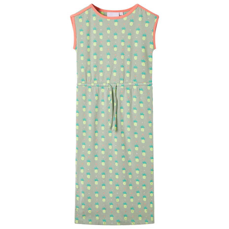 Kinderjurk 128 oudmint 1