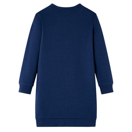 Kinderjurk 116 marineblauw 2