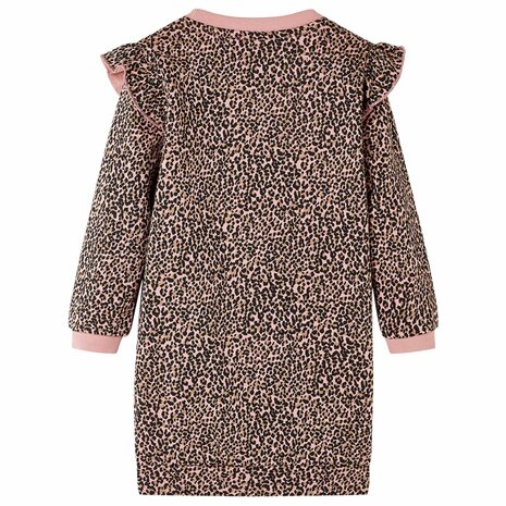 Kinderjurk 92 middelroze 2