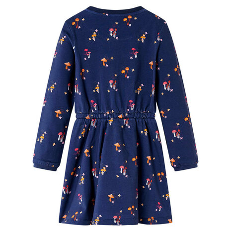 Kinderjurkje 104 marineblauw 2