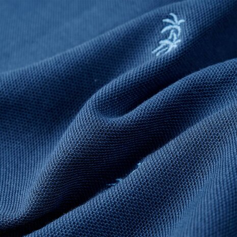 Kinderpoloshirt 140 donkerblauw 7