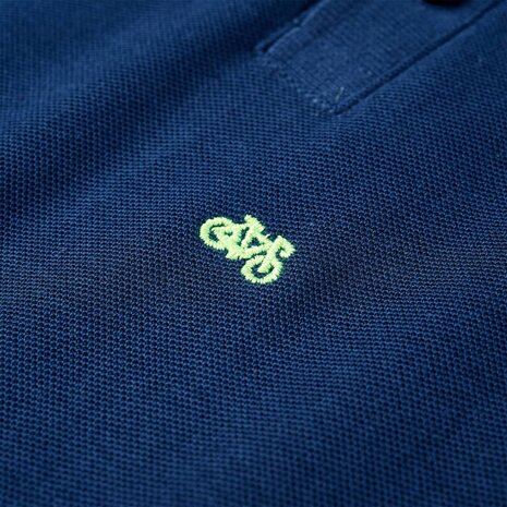 Kinderpoloshirt 92 marineblauw 4