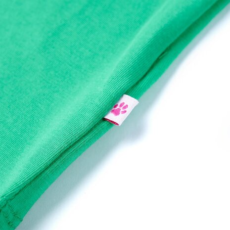 Kindershirt 104 groen 6