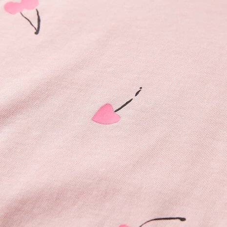 Kindershirt 116 lichtroze 4