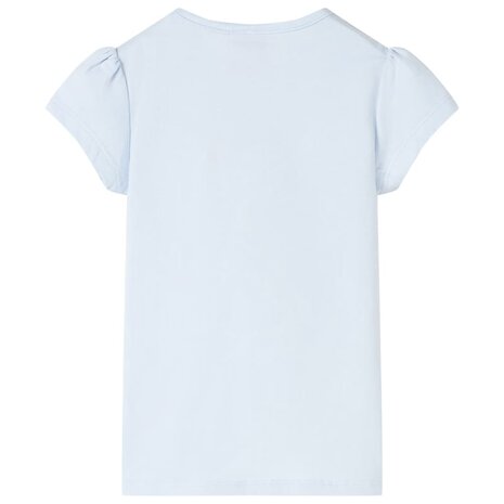 Kindershirt 92 lichtblauw 2