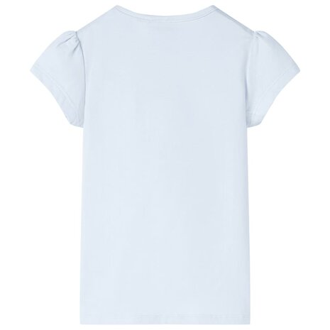 Kindershirt 140 lichtblauw 2