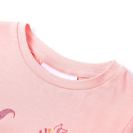 Kindershirt 92 roze 3