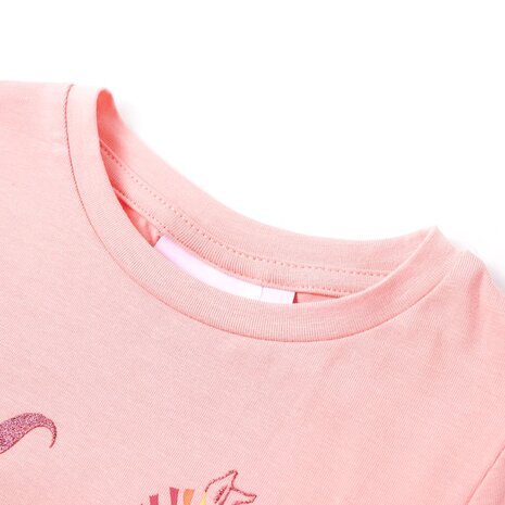Kindershirt 128 roze 3