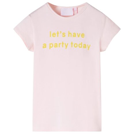 Kindershirt 92 zachtroze 1