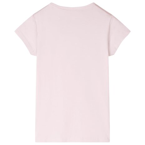 Kindershirt 92 zachtroze 2