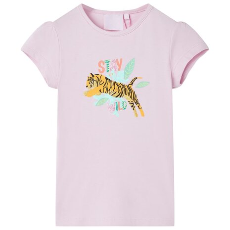 Kindershirt 104 lila 1