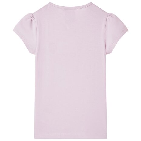 Kindershirt 116 lila 2