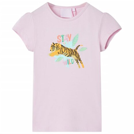 Kindershirt 140 lila 1