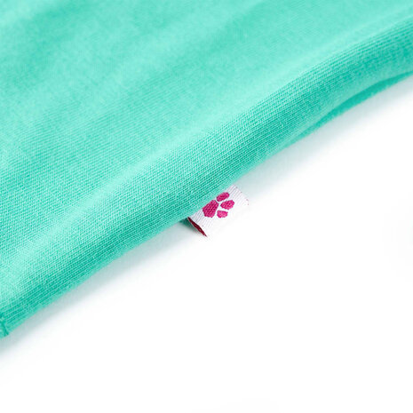 Kindershirt 140 mintkleurig 5