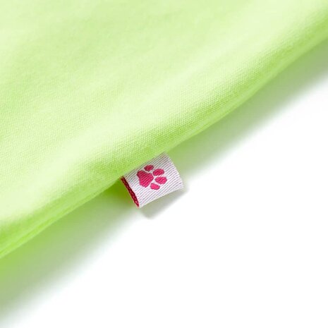 Kindershirt 128 neongeel 5