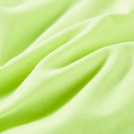 Kindershirt 104 fluorescerend geel 7