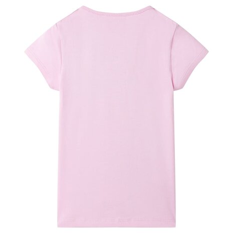 Kindershirt 128 lila 2
