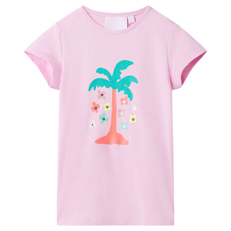 Kindershirt 140 lila 1
