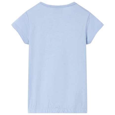 Kindershirt 92 blauw 2