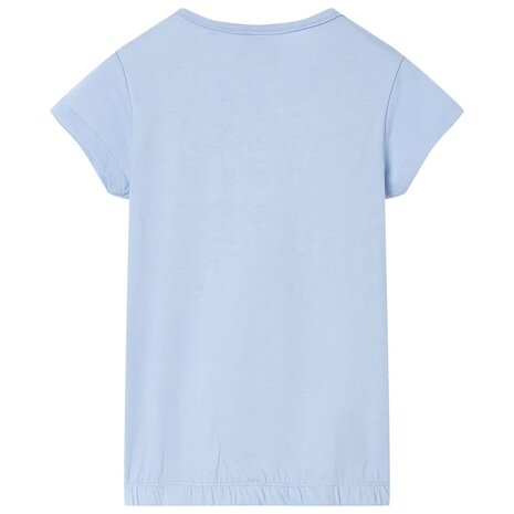 Kindershirt 140 blauw 2