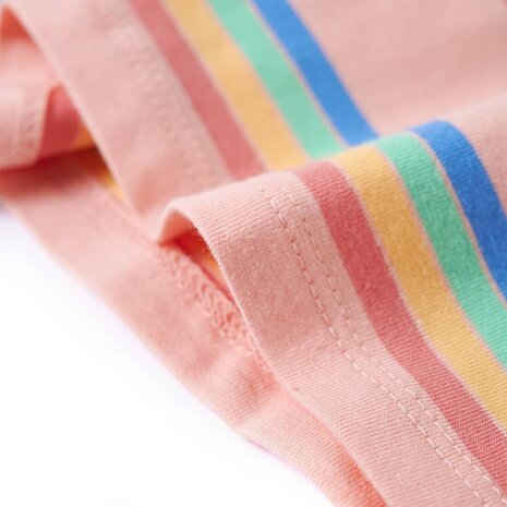 Kindershirt 92 perzikkleurig 6