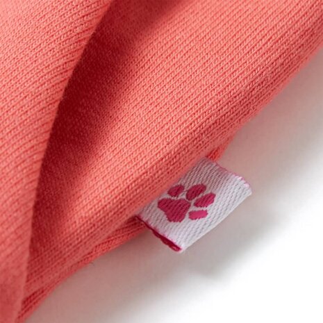 Kinderbroek met wijde pijpen 92 koraalkleurig 4