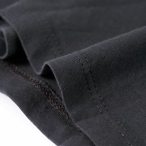 Kindershirt met lange mouwen 116 antracietkleurig 6