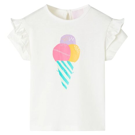 Kindershirt 92 ecru 1