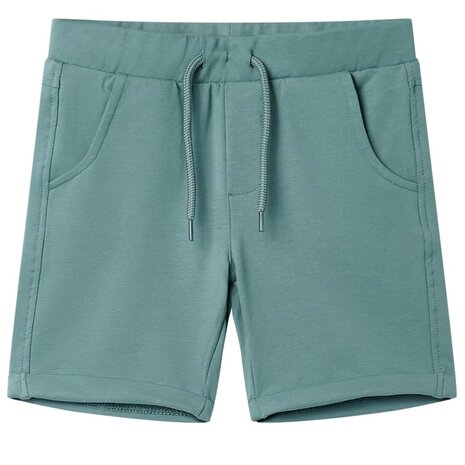 Kindershort met trekkoord 92 oudpetrol 1