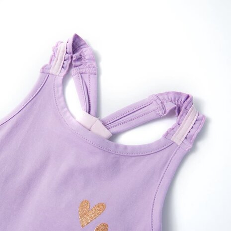 Kindertopje 128 lila 3