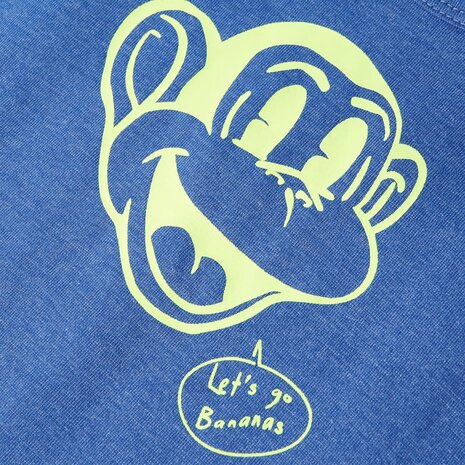 Kindertopje 116 gemêleerd blauw 4