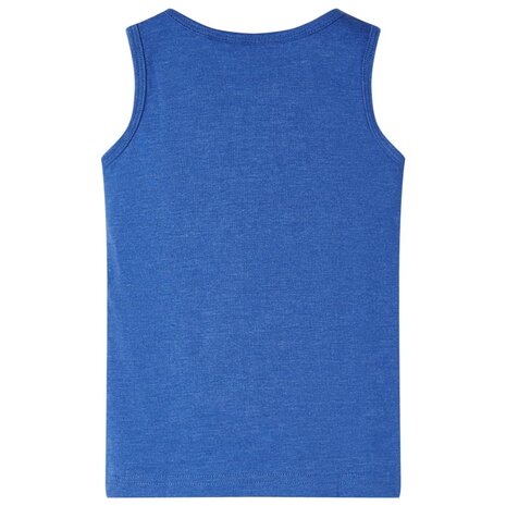 Kindertopje 140 gemêleerd blauw 2