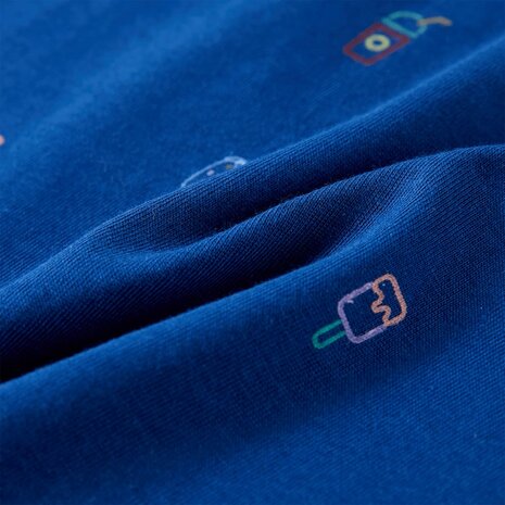 Kindertopje 104 donkerblauw 8