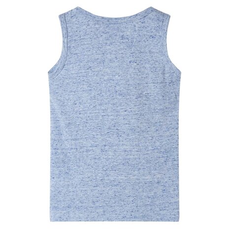 Kindertopje 104 gemêleerd blauw 2
