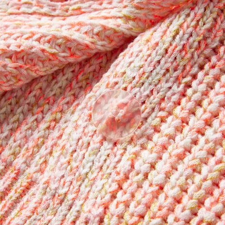 Kindervest gebreid 92 gemengd roze 4