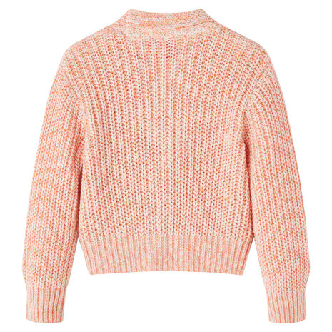Kindervest gebreid 104 gemengd roze 2