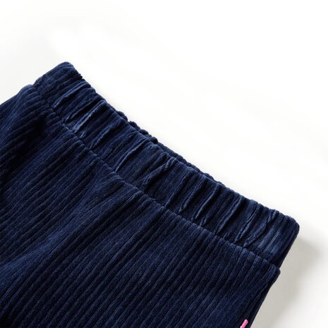 Kinderbroek 140 ribfluweel marineblauw 3