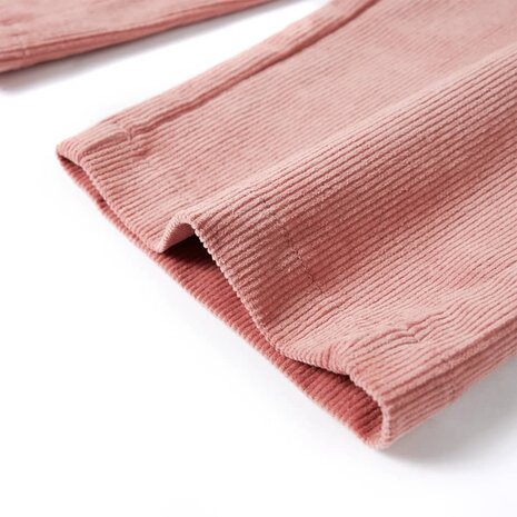Kinderbroek 104 ribfluweel oudroze 6