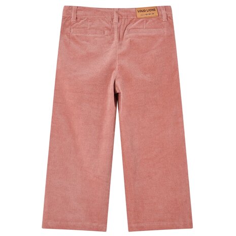 Kinderbroek 128 ribfluweel oudroze 2