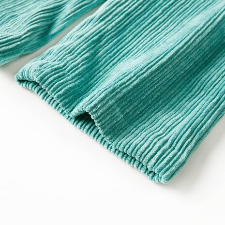 Kinderbroek 128 ribfluweel mintgroen 6