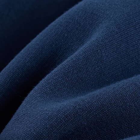 Kinderbroek met zwarte bies 140 marineblauw 8