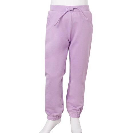 Kinderjoggingbroek 140 lila 9