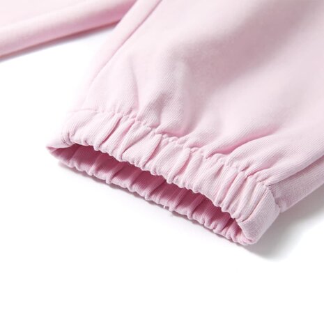 Kinderjoggingbroek 116 lichtroze 6