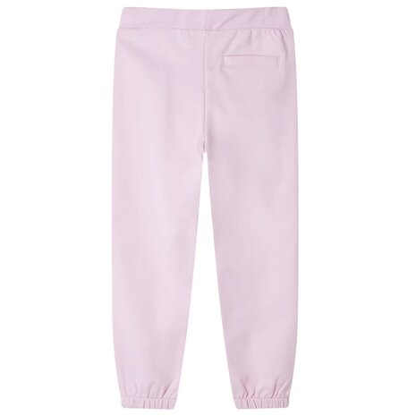Kinderjoggingbroek 140 lichtroze 2