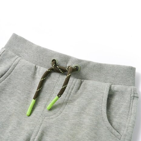 Kinderjoggingbroek 92 lichtkaki 3
