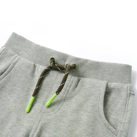 Kinderjoggingbroek 104 lichtkaki 3